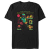 Men's Star Wars: The Book of Boba Fett Distressed Character Line-up  Adult T-Shirt