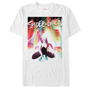 Men's Marvel Spider-Gwen Cover Web  Adult T-Shirt