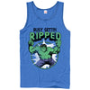 Men's Marvel Hulk Getting Ripped  Adult Tank Top