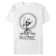 Men's The Nightmare Before Christmas Jack I am Your Nightmare  Adult T-Shirt