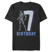 Men's Marvel Black Panther 7th Birthday  Adult T-Shirt