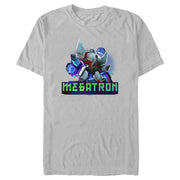 Men's Transformers: EarthSpark Megatron Badge  Adult T-Shirt