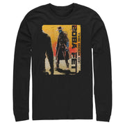 Men's Star Wars: The Book of Boba Fett Cad Bane Outlaw Gun Slinger  Adult Long Sleeve Shirt