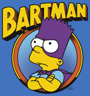 Men's The Simpsons Bartman  Adult Pull Over Hoodie