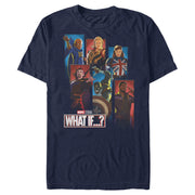 Men's Marvel What if�? Guardians Panels  Adult T-Shirt