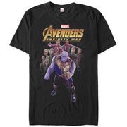 Men's Marvel Avengers: Infinity War Thanos Entourage  Adult T-Shirt