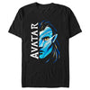 Men's Avatar: The Way of Water Jake Sully Face Logo  Adult T-Shirt