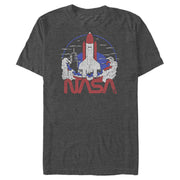 Men's NASA Space Shuttle Lift Off Logo  Adult T-Shirt