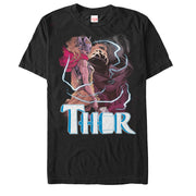 Men's Marvel Thor Lightning  Adult T-Shirt