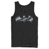 Men's Batman Steel Scars Logo  Adult Tank Top