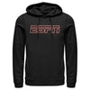 Men's ESPN Neon Orange Logo  Adult Pull Over Hoodie