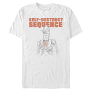 Men's Star Wars: The Mandalorian Self-Destruct Sequence IG-88  Adult T-Shirt