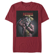 Men's Batman Joker Camera Poster  Adult T-Shirt