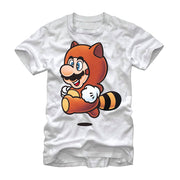 Men's Nintendo Tanooki Mario  Adult T-Shirt