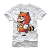 Men's Nintendo Tanooki Mario  Adult T-Shirt