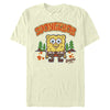 Men's SpongeBob SquarePants Sponge on the Run Happy Camper  Adult T-Shirt