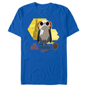 Men's Star Wars: Galaxy of Creatures The Porg  Adult T-Shirt