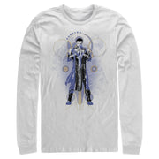 Men's Marvel Eternals Phastos Circles  Adult Long Sleeve Shirt