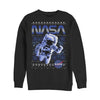 Men's NASA Ugly Christmas Astronaut Print  Adult Sweatshirt