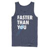 Men's Star Wars Faster Than You Millennium Falcon  Adult Tank Top