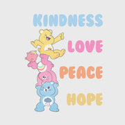 Men's Care Bears Kindness Love Peace Hope Bears  Adult T-Shirt