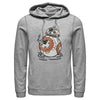 Men's Star Wars: The Rise of Skywalker BB-8 Lighter  Adult Pull Over Hoodie