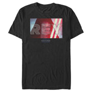 Men's Star Wars: The Rise of Skywalker Dark Rey Frame  Adult T-Shirt