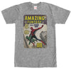 Men's Marvel Spider-Man Comic Book Cover Print  Adult T-Shirt