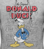 Men's Mickey & Friends Donald Duck Original Art  Adult Pull Over Hoodie