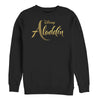 Men's Aladdin Script Logo  Adult Sweatshirt