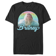 Men's Britney Spears Rainbow Star  Adult T-Shirt