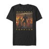 Men's Marvel Black Panther 2018 Wakanda Forever  Adult T-Shirt