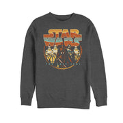 Men's Star Wars The Last Jedi First Order Retro  Adult Sweatshirt