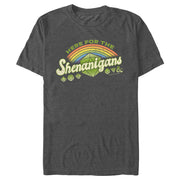 Men's Dungeons & Dragons St. Patrick's Day Here for the Shenanigans Dice  Adult T-Shirt