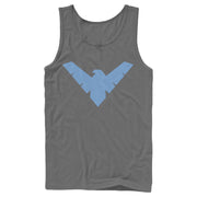 Men's Batman Nightwing Logo  Adult Tank Top