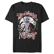 Men's The Nightmare Before Christmas Jack Skellington Santa  Adult T-Shirt