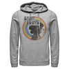 Men's Star Wars: The Rise of Skywalker Rey Vintage Rainbow  Adult Pull Over Hoodie