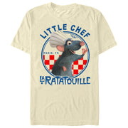 Men's Ratatouille Little Chef Remy Circle  Adult T-Shirt