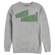 Men's Justice League Arrow Logo  Adult Sweatshirt