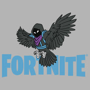 Men's Fortnite Raven Logo  Adult Pull Over Hoodie