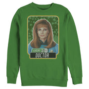 Men's Star Trek: The Next Generation St. Patrick's Day Lucky Doctor Beverly Crusher  Adult Sweatshirt