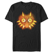 Men's Nintendo Halloween Majora Pumpkin  Adult T-Shirt