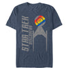 Men's Star Trek: Discovery USS Discovery Rainbow  Adult T-Shirt