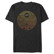 Men's Star Wars Death Star Locked On Target  Adult T-Shirt