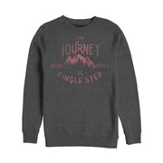 Women's Peaceful Warrior Journey Single Step  Adult Sweatshirt