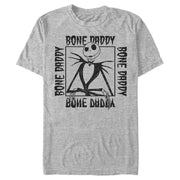 Men's The Nightmare Before Christmas Jack Skellington Bone Daddy  Adult T-Shirt