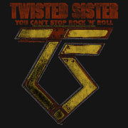 Men's Twisted Sister You Can't Stop Rock 'N' Roll  Adult Long Sleeve Shirt