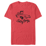 Men's Betty Boop Convertible Betty  Adult T-Shirt