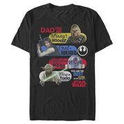 Men's Star Wars Best Father Qualities  Adult T-Shirt