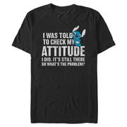 Men's ATTITUDE CHECK Short Sleeve T-Shirt